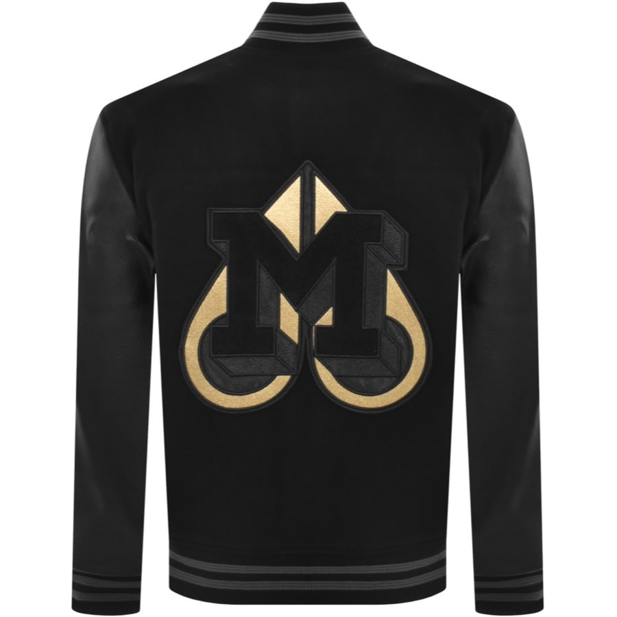 Moose Knuckles Varsity Bomber Jacket Black Mainline Menswear Ireland